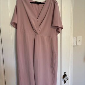 Eloquii Blush Mauve Dress Size 18